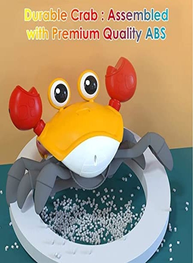 سمارت كرافت لعبة السلطعون الزاحف للأطفال من سمارت كرافت، مزودة بموسيقى وأضواء LED، لعبة تعليمية تفاعلية للأطفال - Image 2